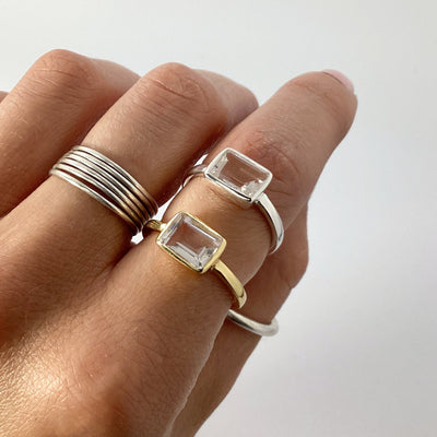 Clear Quartz Ring