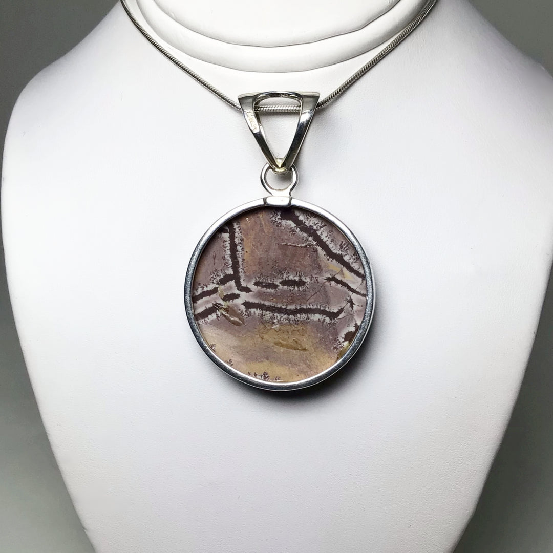 Paintbrush Jasper Pendant - Rocks and Gems Canada
