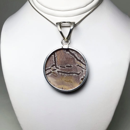 Paintbrush Jasper Pendant - Rocks and Gems Canada