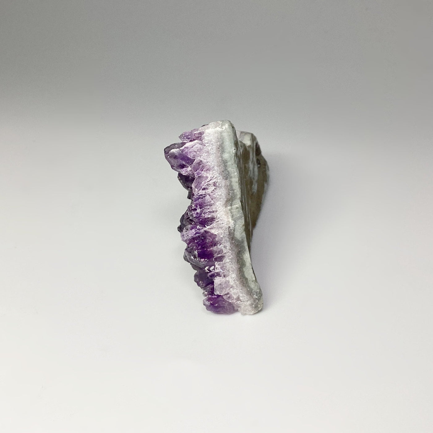 Amethyst Druze Cluster Mountain Carving