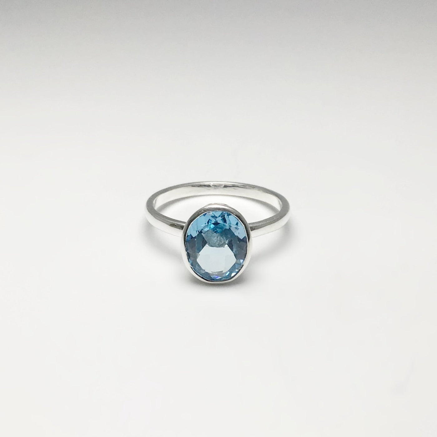 Blue Topaz Ring