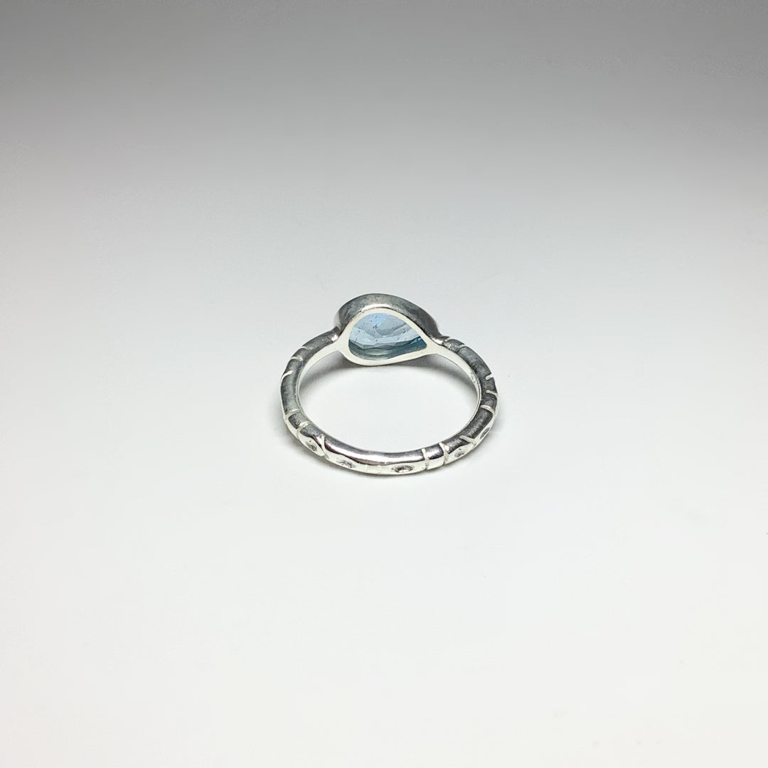 Blue Topaz Ring - Rocks and Gems Canada