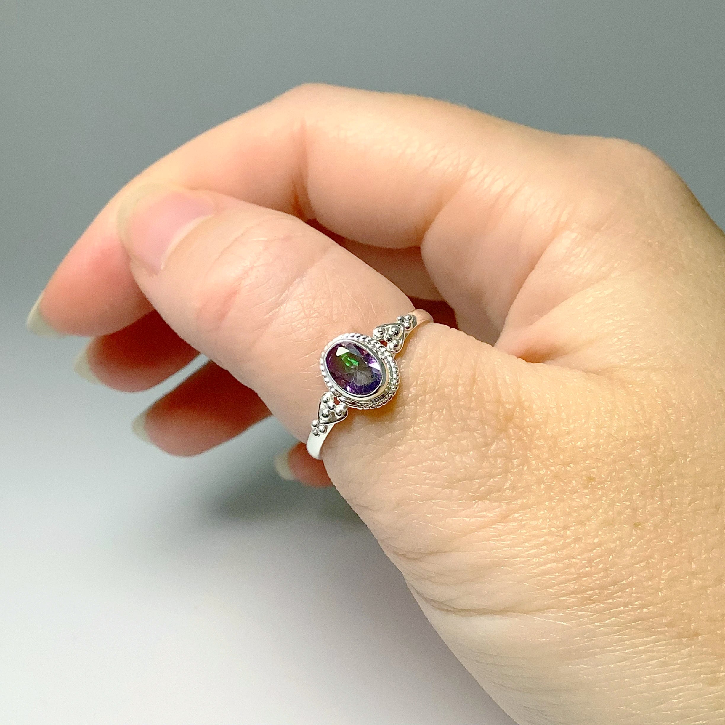Mystic Topaz Ring - Rocks and Gems Canada