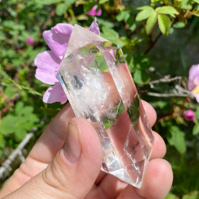 Double Terminated Clear Quartz Point